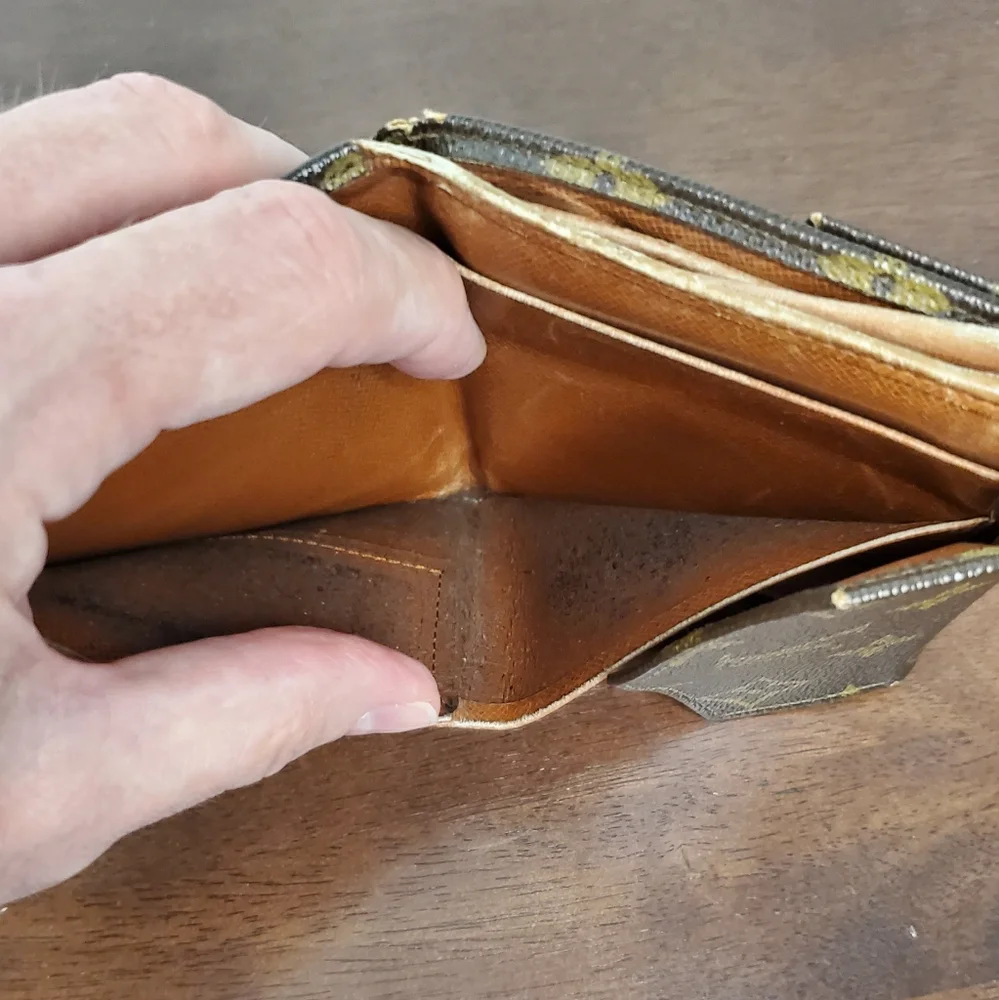 Louis Vuitton Monogram Double Snap Wallet